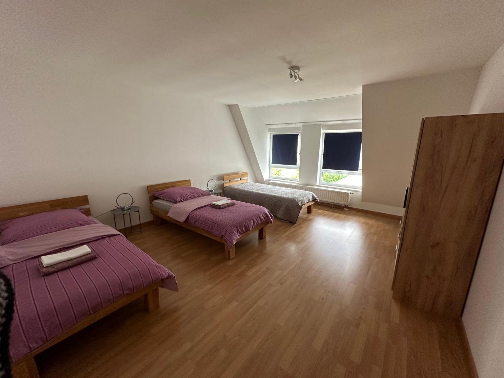 Grosses Apartment Im Dg Leipzig Dış mekan fotoğraf
