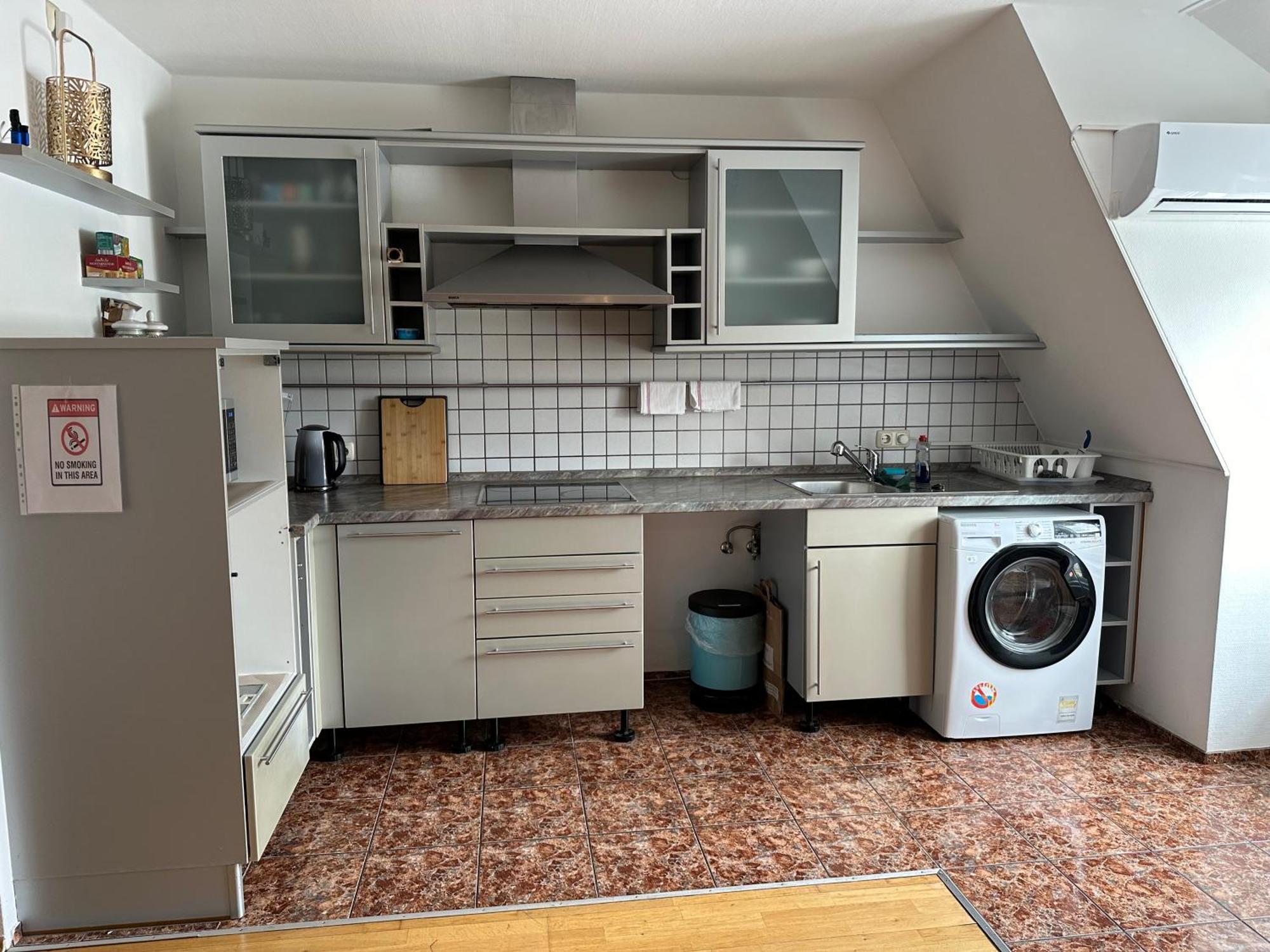 Grosses Apartment Im Dg Leipzig Dış mekan fotoğraf